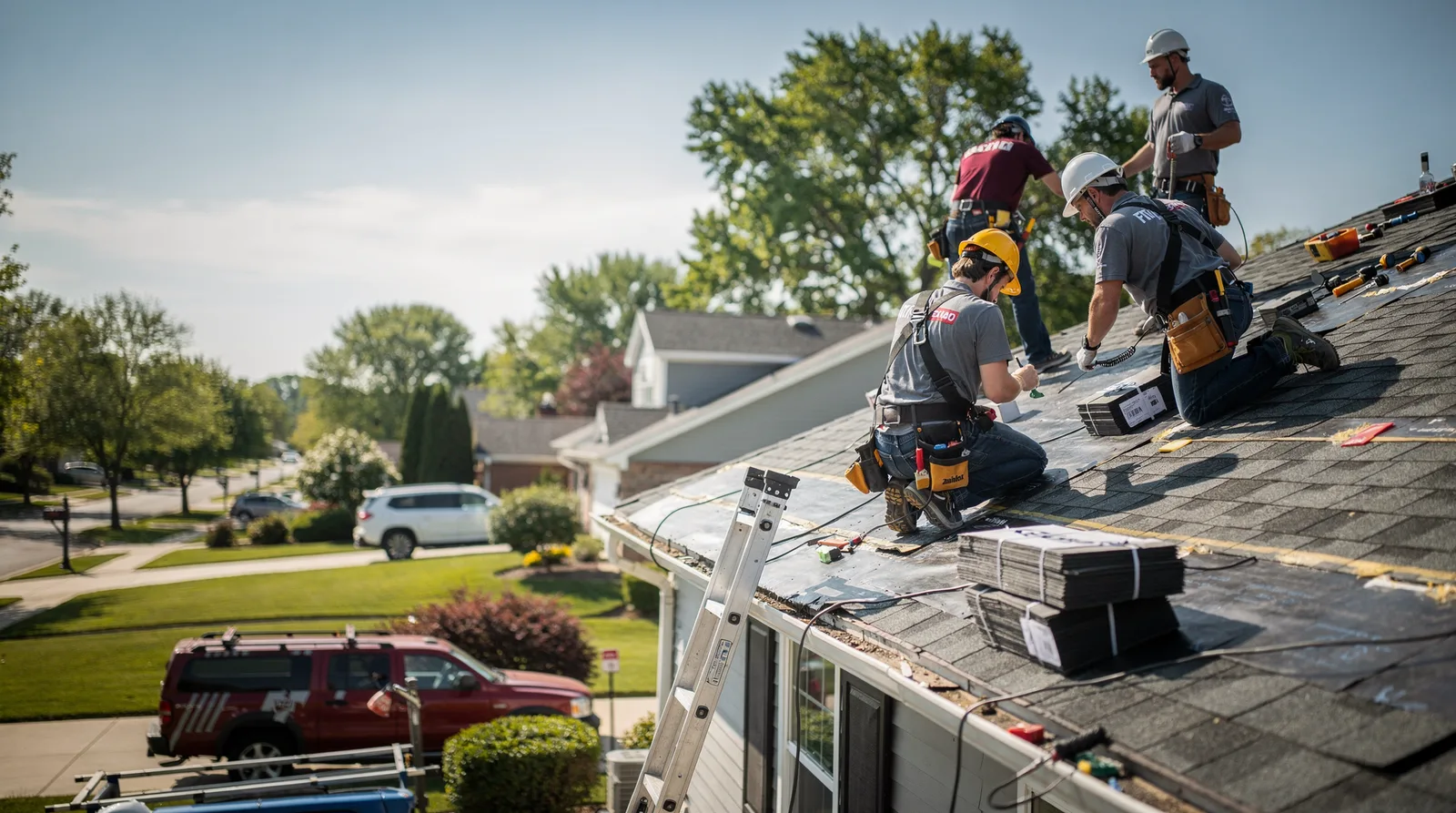 Roof Repair in Adamstown, MD around you